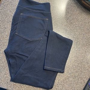 Assets by Spanx Denim Jeggings Size XL